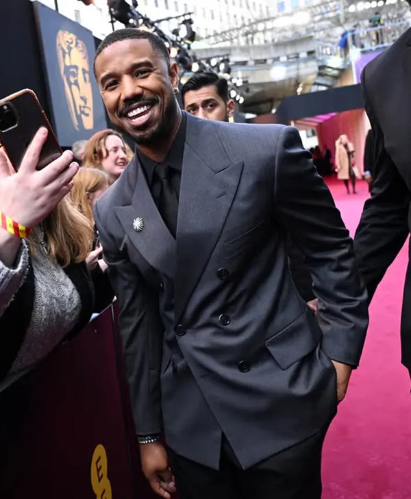 Michael B. Jordan BAFTAs Style Blazer