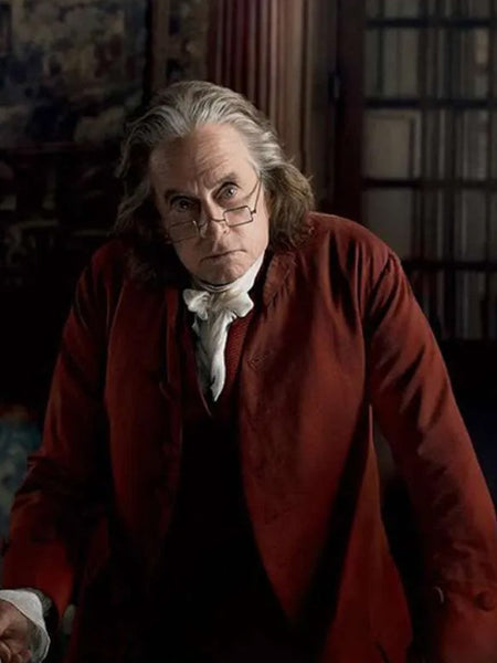 Michael Douglas Franklin Red Coat