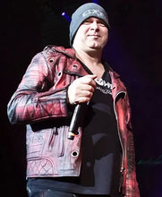 Michael Kiske Halloween Music Festival Leather Jacket
