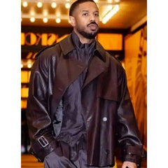 Michael B. Jordan Sinners Brown Leather Jacket