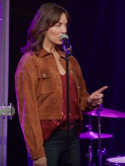Jingle Bell Love 2024 Michelle Morgan Brown Jacket