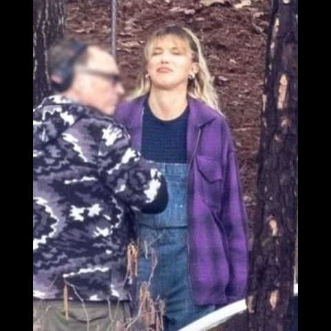 The Electric State 2025 Michelle Purple Jacket