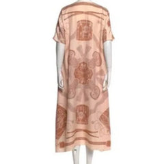 Michelle Monaghan The White Lotus S03 Printed Long Dress