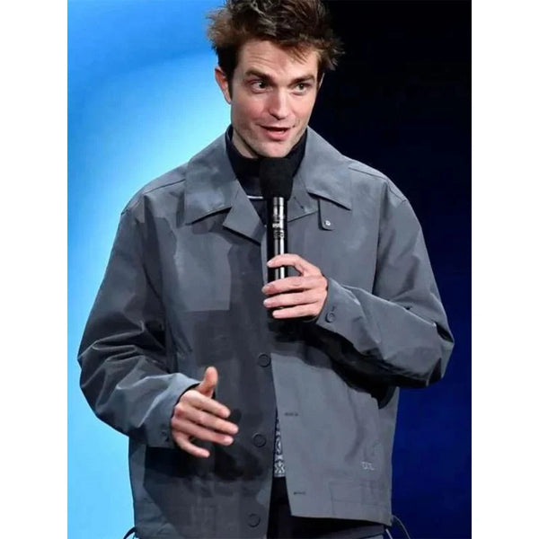 Robert Pattinson Mickey 17 2025 Grey Jacket