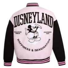 Disneyland Mickey Mouse Pink Varsity Jacket