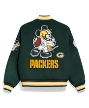Mickey Mouse x Green Bay Packers Varsity Jacket