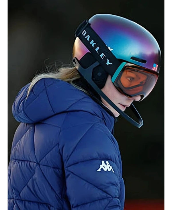 Mikaela Shiffrin Team USA Blue Puffer Jacket