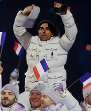 Team France Winter Olympics 2026 White Jacket