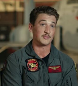 Miles Teller Top Gun Maverick Green Jacket