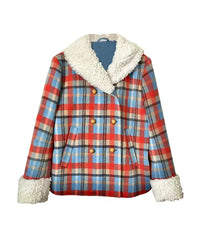 Millie Gibson Doctor Who Plaid Coat