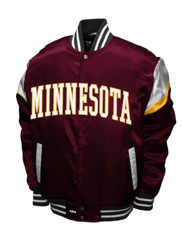 Minnesota Bomber Full Snap Jacket