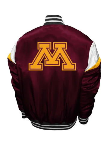 Minnesota Bomber Full Snap Jacket