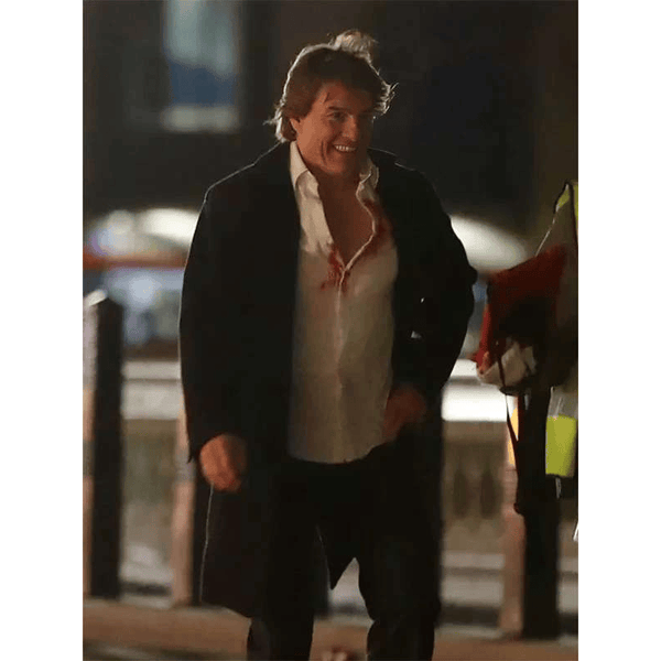 Tom Cruise Mission Impossible 8 Black Coat