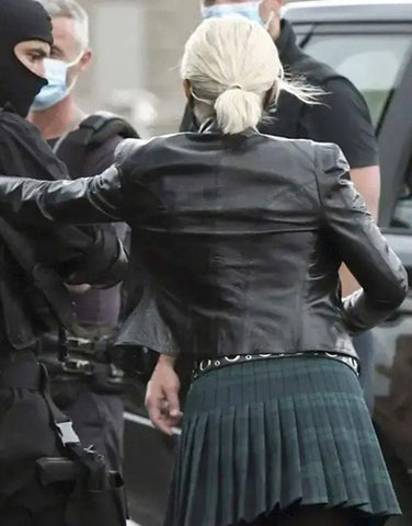 Pom Klementieff Leather Jacket