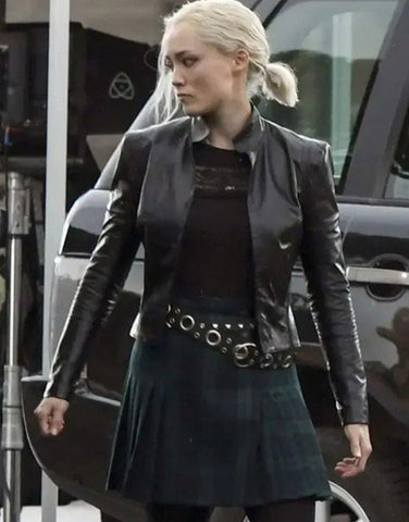 Pom Klementieff Leather Jacket