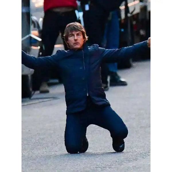 Tom Cruise Mission Impossible The Final Reckoning Blue Jacket