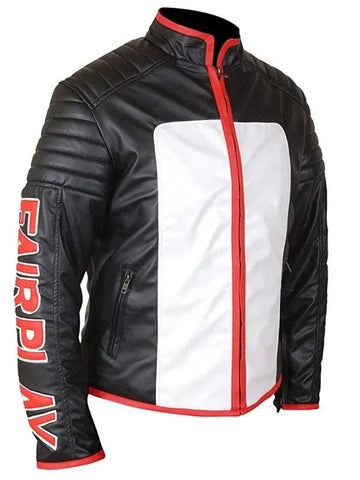 Michael Holt Fair Play Mister Terrific Leather Jacket