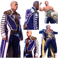 Cody Rhodes Crown Jewel Military Coat