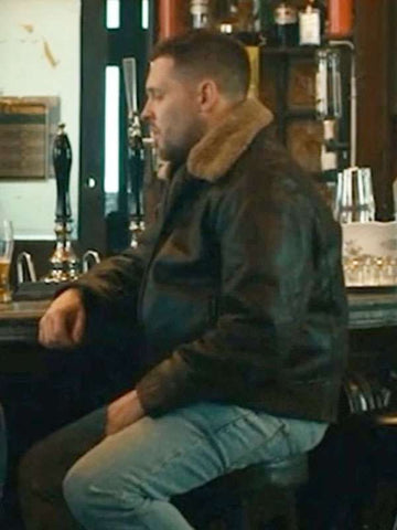 Bradley Turner MobLand Brown Leather Jacket