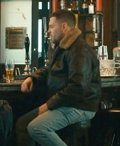 MobLand S01 Bradley Turner Leather Jacket
