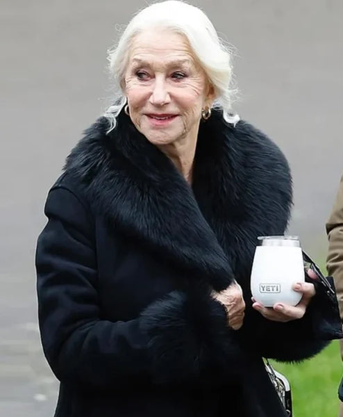 MobLand S01 Maeve Harrigan Black Coat