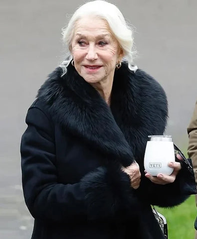 MobLand S01 Maeve Harrigan Black Coat