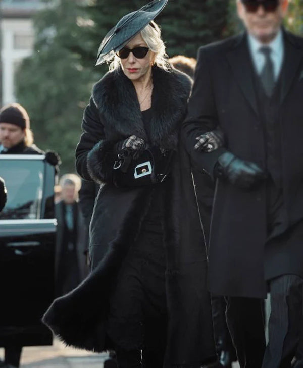 MobLand S01 Maeve Harrigan Black Coat