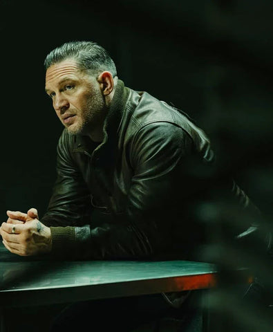 MobLand S01 Tom Hardy Bomber Leather Jacket