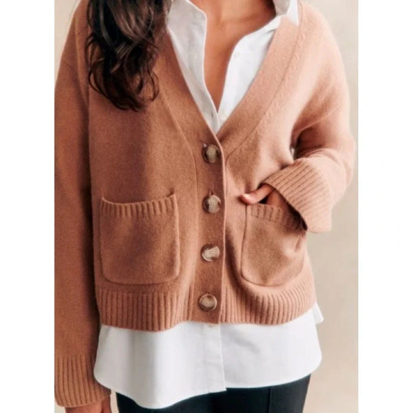 Molly Parker Doc 2025 Brown Cardigan