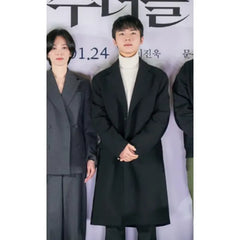 Moon Woo-jin Dark Nuns Trench Coat