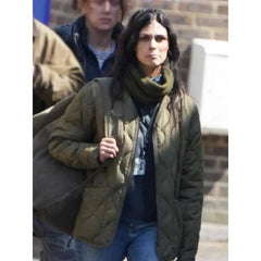 Morena Baccarin Greenland Migration Green Jacket