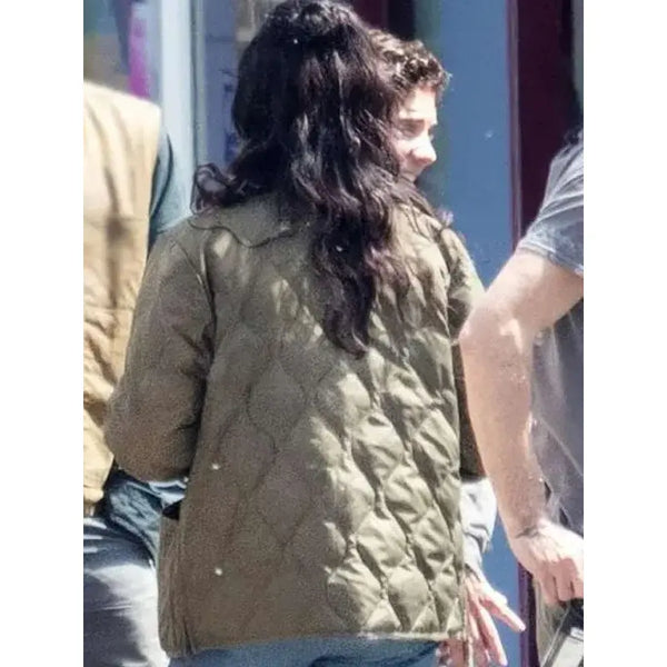 Morena Baccarin Greenland Migration Green Jacket