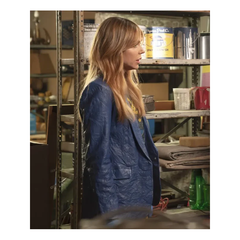 Kaitlin Olson High Potential S02 Leather Blazer