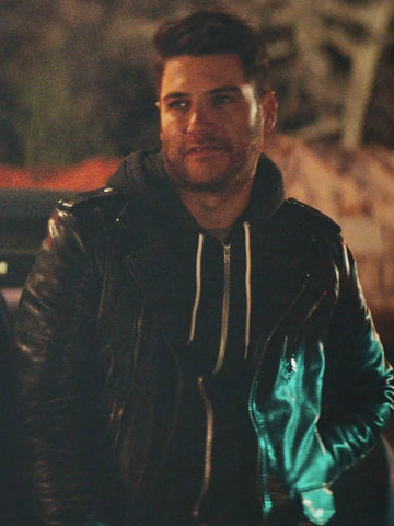Adam Pally Most Likely to Murder Biker Jacket