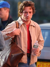 Jeremy Allen White Deliver Me From Nowhere Beige Jacket