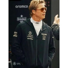 Brad Pitt F1 2025 Black Hoodie