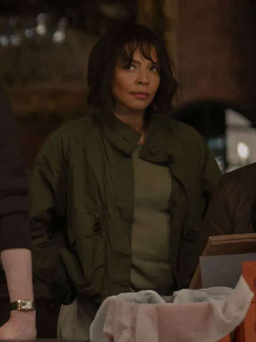 Carmen Ejogo Fountain of Youth 2025 Green Jacket