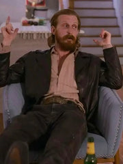 Austin Amelio Hit Man 2024 Black Jacket