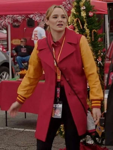 Hunter King Holiday Touchdown A Chiefs Love Story Wool Coat