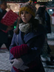 Lacey Chabert Hot Frosty 2024 Blue Coat
