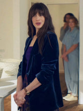 Anne Hathaway The Idea Of You Blue Blazer