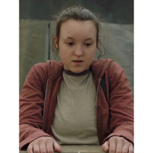 Bella Ramsey The Last Of Us 2023 Maroon Hoodie