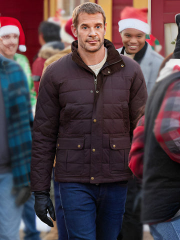 Movie Navigating Christmas Stephen Huszar Quilted Jacket