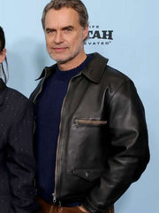Murray Bartlett Opus Premiere Night Leather Jacket