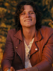 Mustard Man 2024 Albert DiCesare Leather Jacket