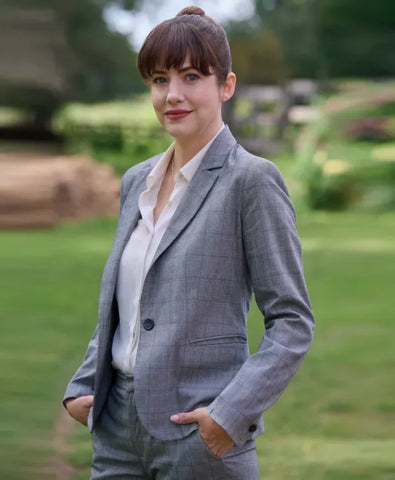 My Argentine Heart Julie Gonzalo Grey Blazer