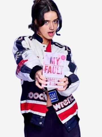 Asha Banks My Fault London 2025 Vintage Racing Jacket
