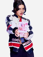 Asha Banks My Fault London 2025 Vintage Racing Jacket