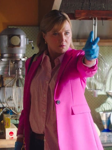 My Life Is Murder S03 Alexa Crowe Pink Blazer