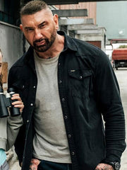 My Spy The Eternal City 2024 Dave Bautista Black Jacket